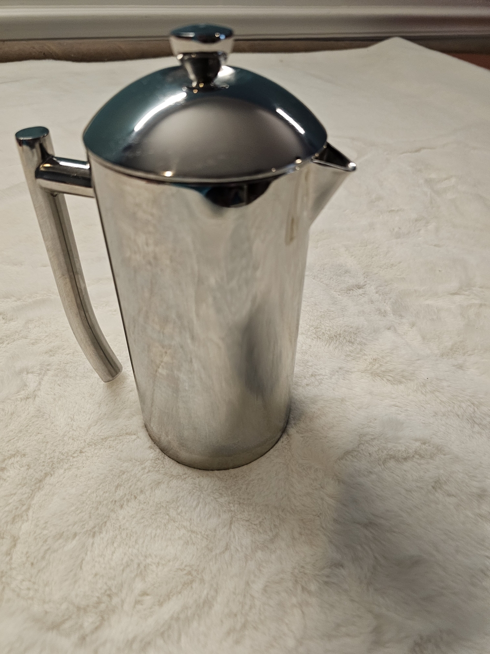 Frieling  Polished Silver 18/10 Stainless Steel French Press Coffee Brewer